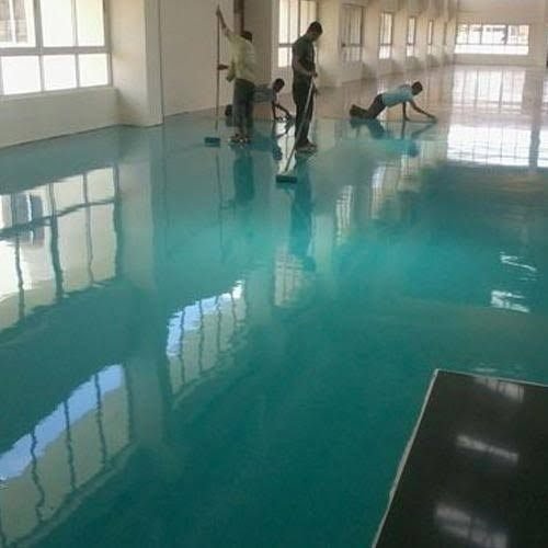 Industrial hall - SARA TECH epoxy flooring project